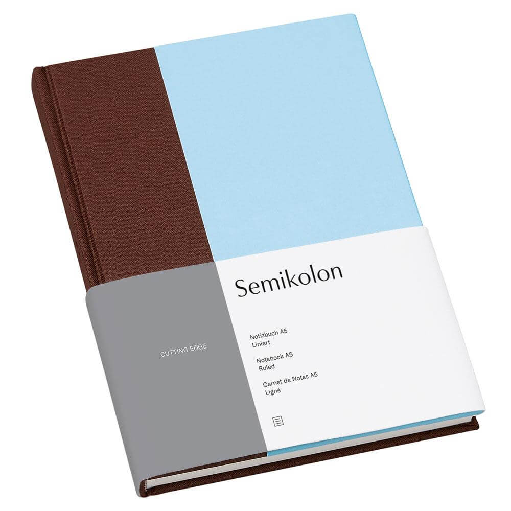 Semikolon Cutting Edge Ruled Paper A5 Notebook